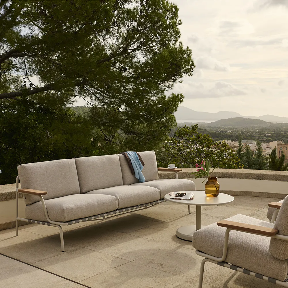Muuto Settle 3-personers sofa Laze 1/Grey | Køb fra Hulténs